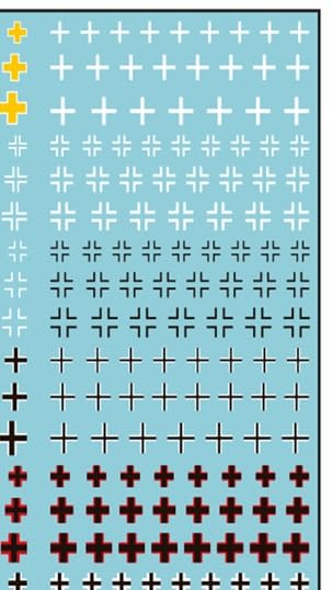 Amazon.com: Model Kasten WW2 German Army General Purpose Decal Vol